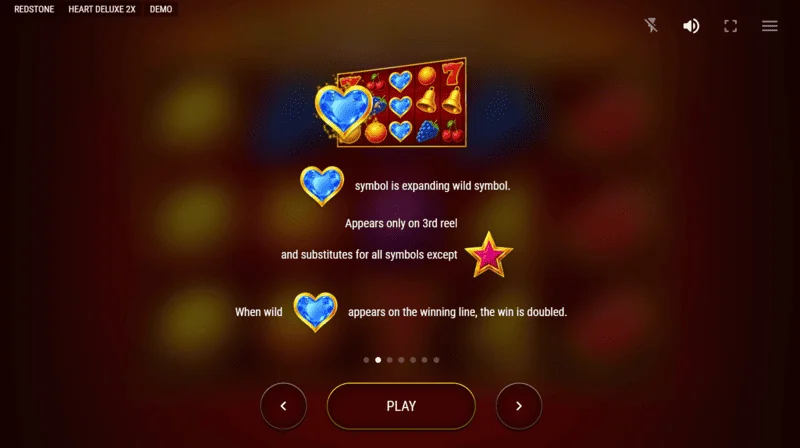 Heart Deluxe 2x - simbolu komplekts: septiņnieks, zvans, augļi